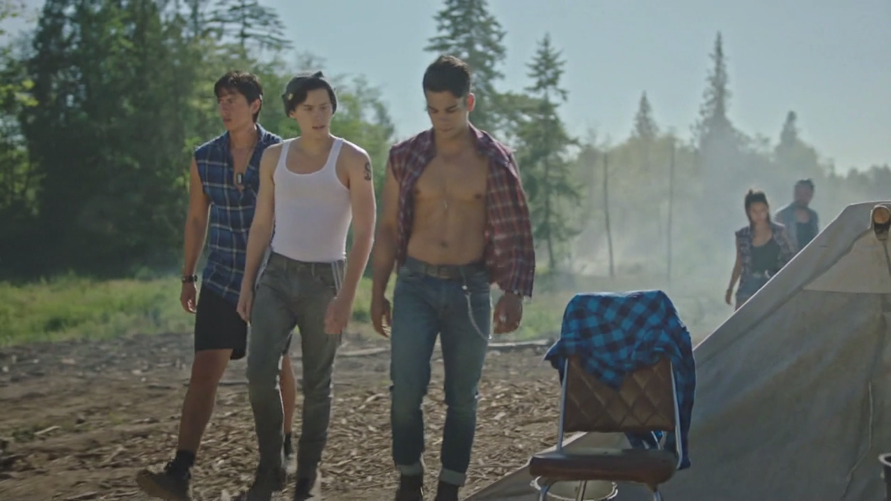 K J Apa Cole Sprouse Drew Ray Tanner And Charles Melton