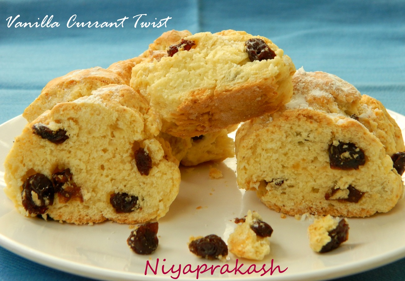 Niya's World Vanilla Currant Twist or a Tea Cake