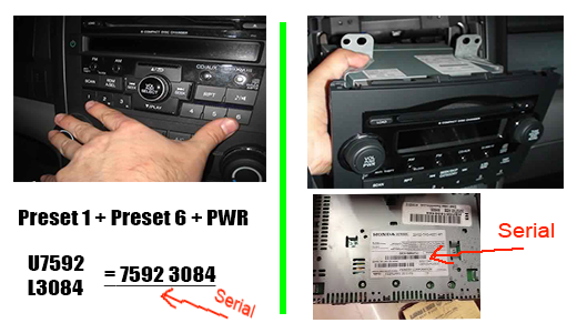 09 honda accord radio code