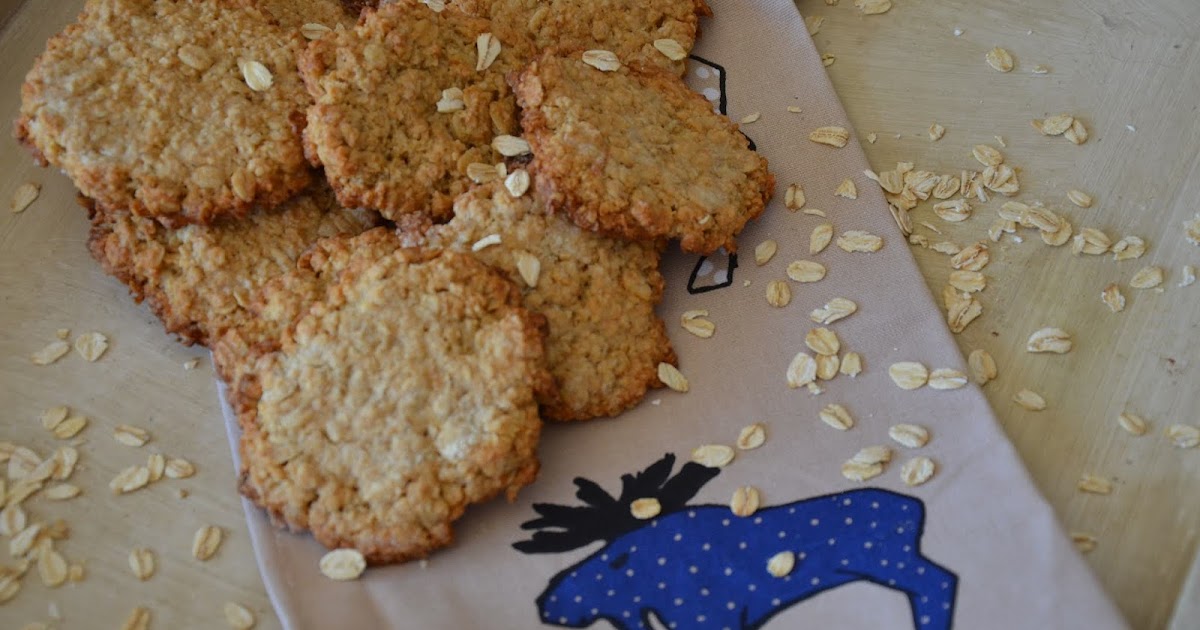 Schwedische Haferflockenkekse mit Kardamom - Rezeptra - Food and More