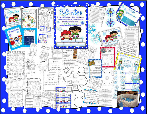 Becca's Kindergarten Creations: January 2014