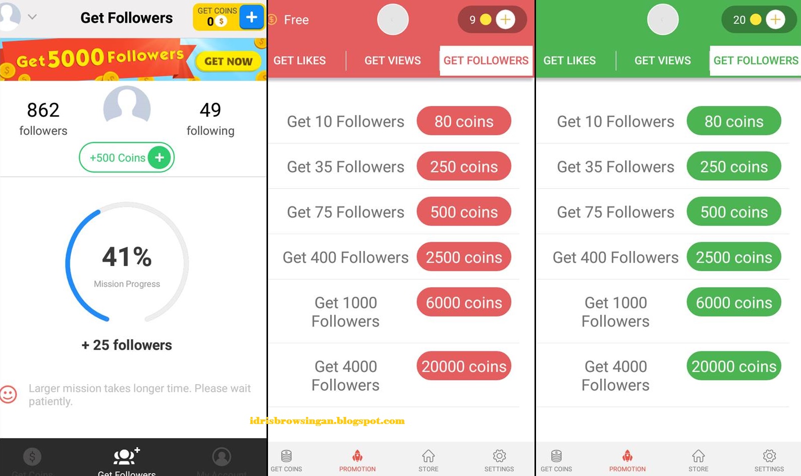 Download 3 Aplikasi Penambah Follower Instagram Di Android Mudah