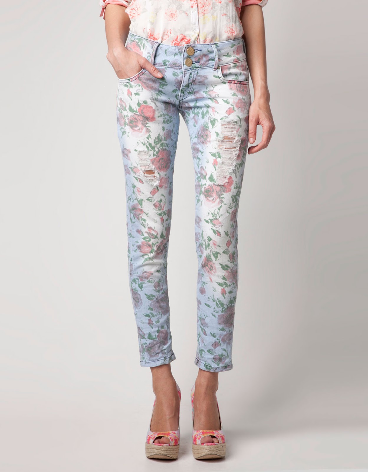 FABULOUS SHOPPING Flower Trousers