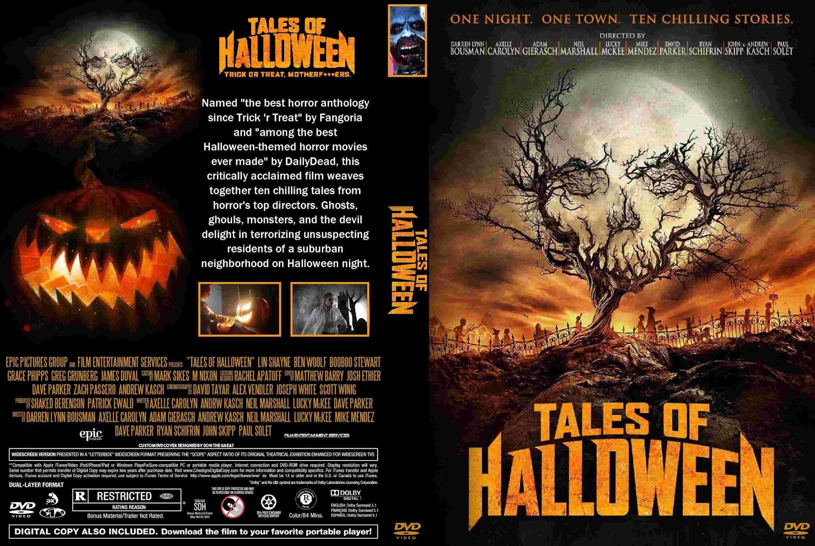 Uncategorized Halloween Tales the horrors of halloween tales 2015 vhs dvd and uk cover