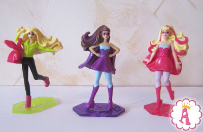 Фигурки кукол барби из Kinder Surprise Barbie польская серия
