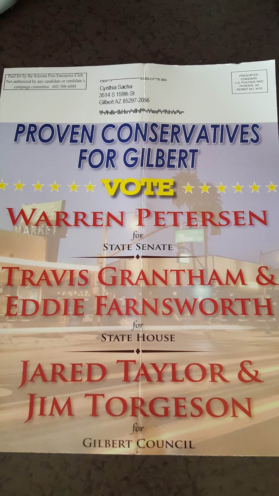 Election 2016 - Gilbert, AZ