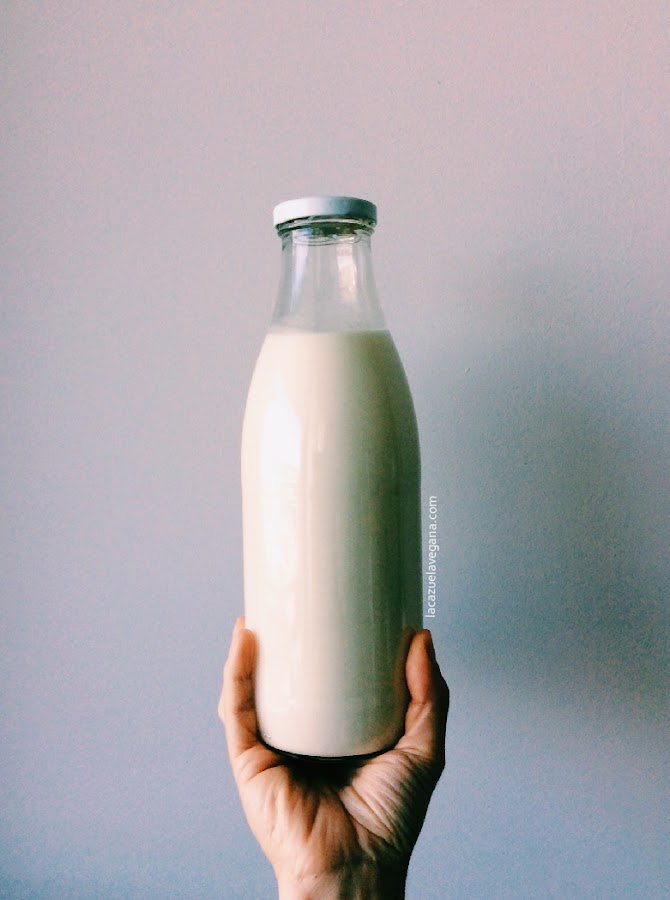 Leche de almendras