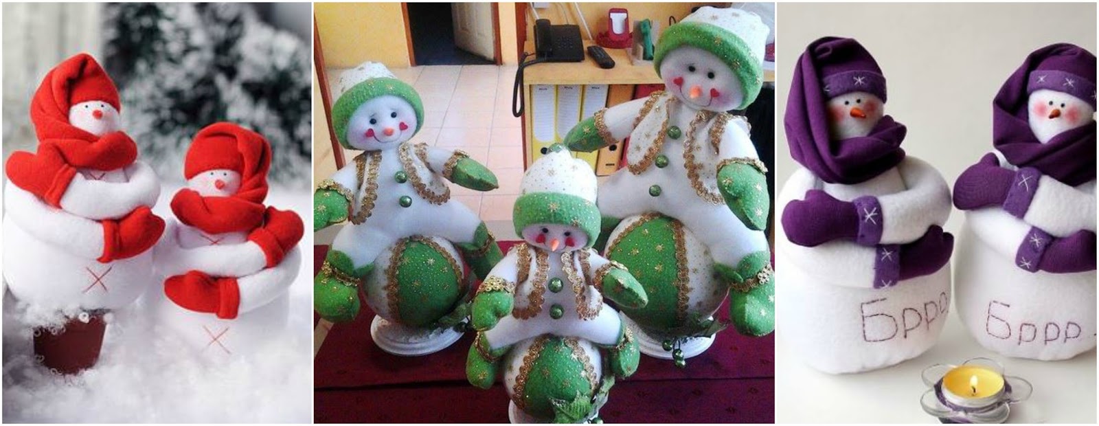 Las bacterias ornamento desagüe Moldes gratis para hacer hermosos muñecos de nieve navideños ~ lodijoella