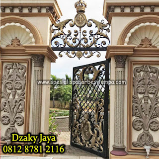Pagar Besi Tempa 11 Motif Gerbang, Pagar, Besi, Tempa, Mewah, Klasik