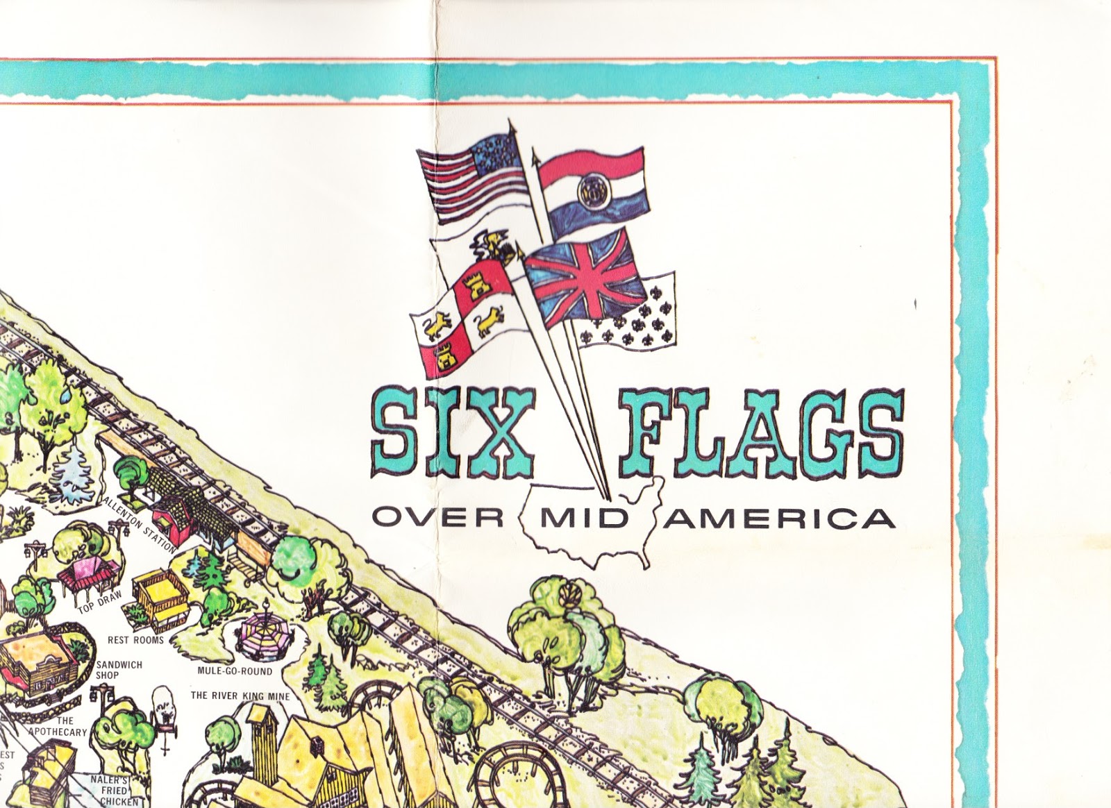 Garage Sale Finds: Six Flags Over Mid America 1971