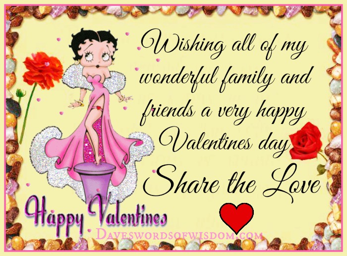 Wishing you a Happy Valentine's Day.