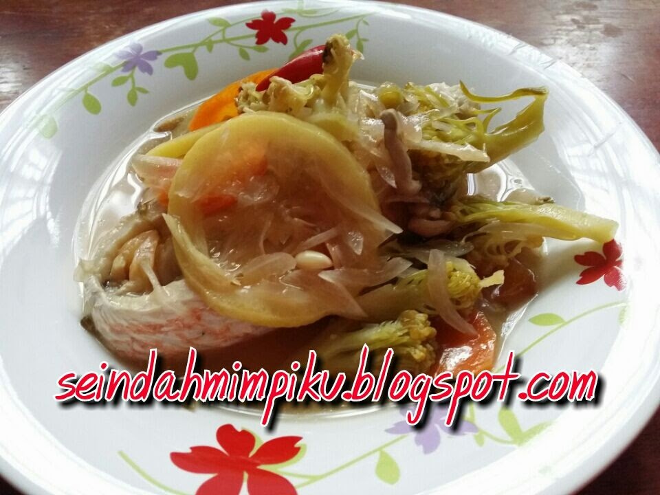 Resepi Ikan Jenahak Stim Stasiun Purwosari X