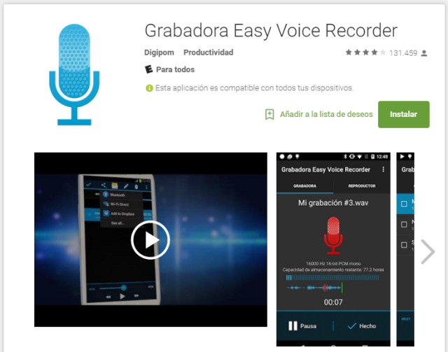 Las mejores aplicaciones para grabar voz (Android)