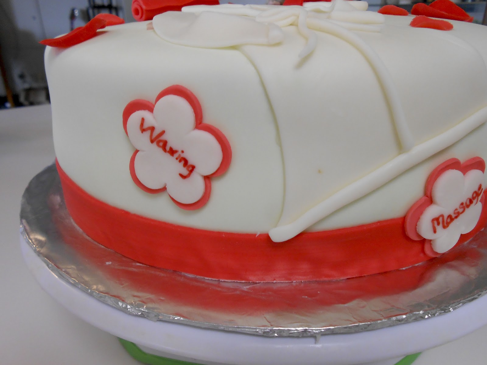 Michelle's Cakes Massage cake!