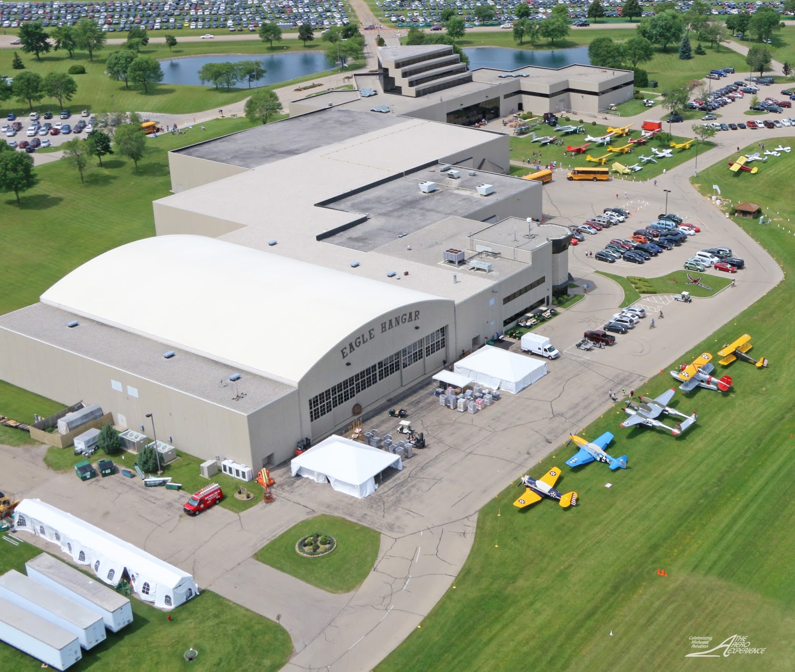 The Aero Experience EAA AirVenture Oshkosh 2017 View from the Air