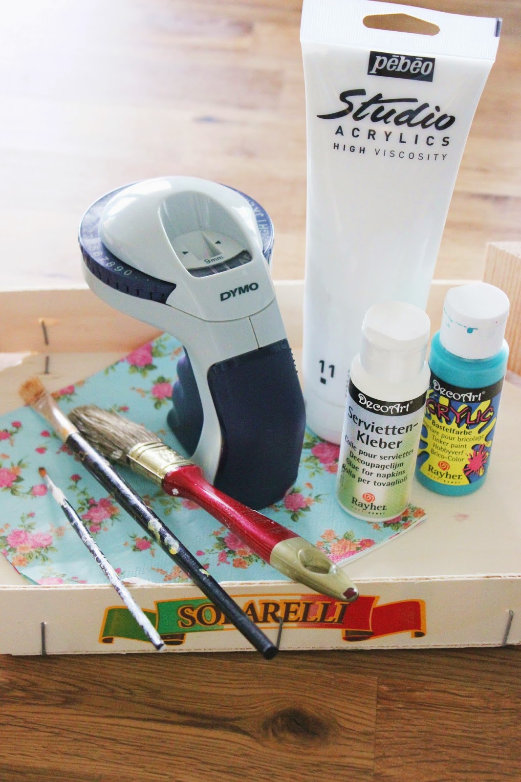 {DIY} Mini Tablett &amp; Beeren Shake