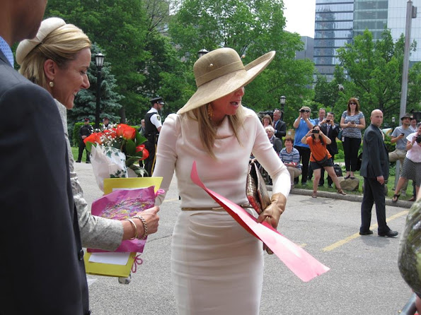 King Willem-Alexander and Queen Maxima of The Netherlands visited the Legislative Assembly of Ontario