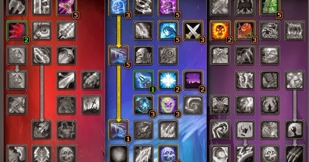 Wow Of Warcraft Talents And Glyphs The Best PVE DK Frost Tank Talent 