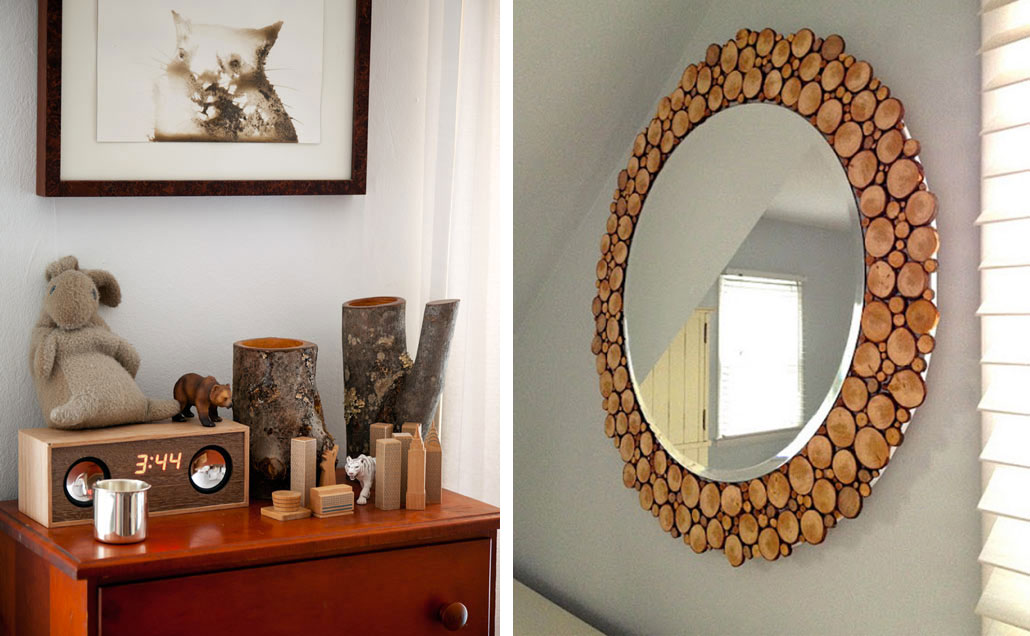 HOUSE FURNISHING WITH LOG AND BRANCHES 28 IDEAS OF NATURAL DECORATION