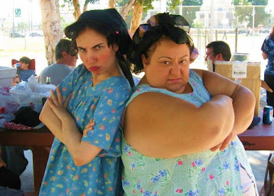 Vida Ghaffari and Gabby Sanalitro