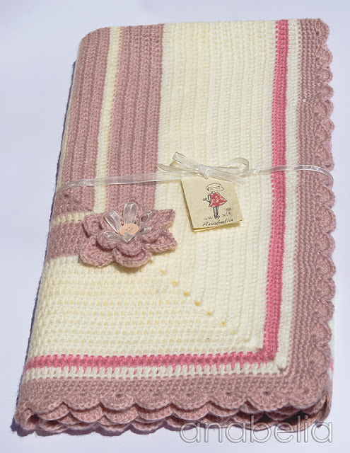 Baby blanket Sara by Anabelia