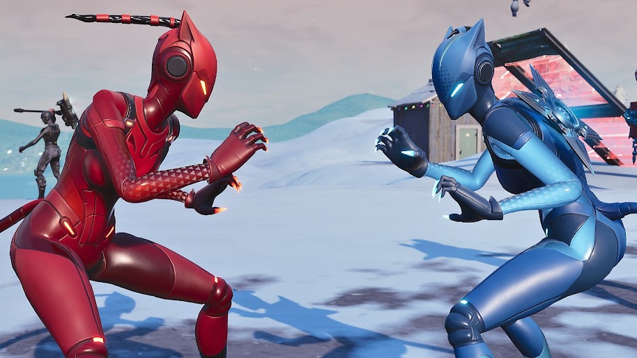 Fortnite Battle Royale, Red Lynx, 4K, #103