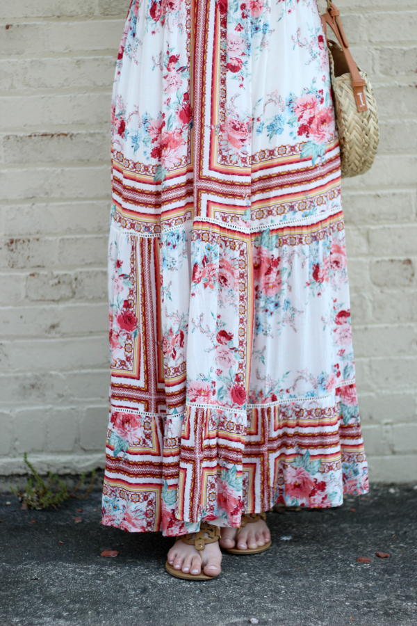 With Style & Grace Target Floral Maxi Dress