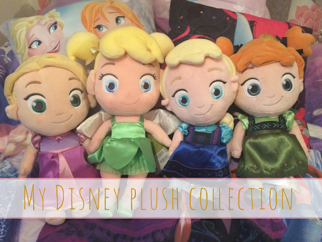 my disney plush collection