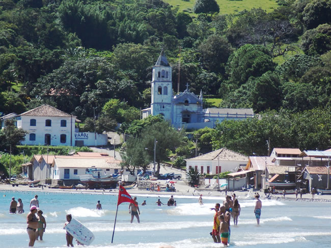 Praia Garopaba Centro