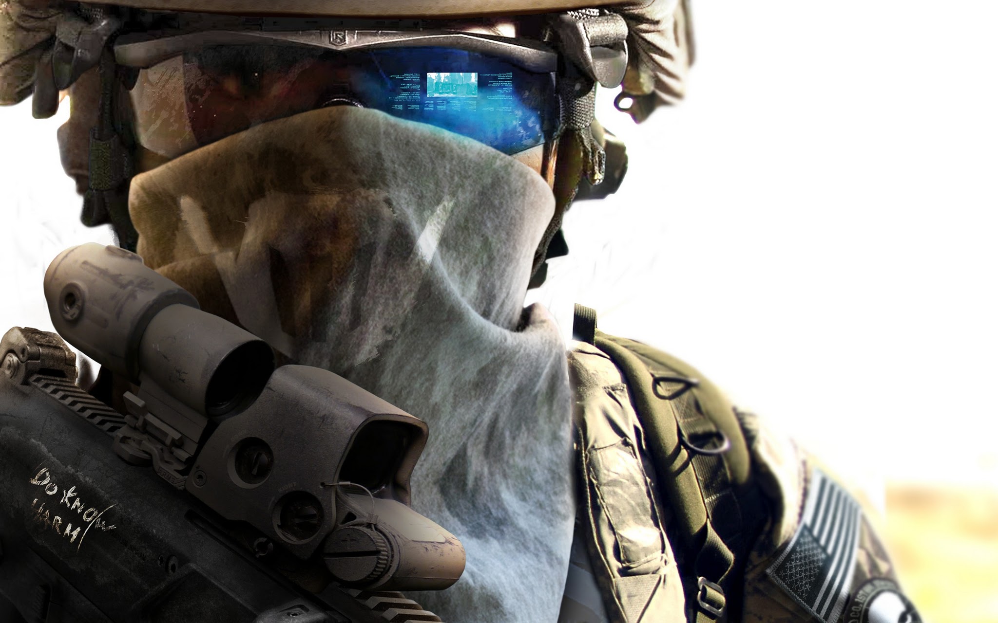 HD Ghost Recon Game Soldier