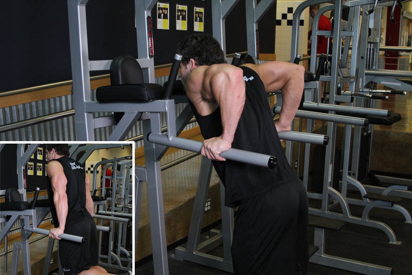 Świat Siłowni Ćwiczenia na Triceps 1 Dips Triceps Version czyli