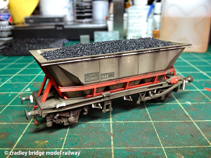 Material Rake Train Cradley Bridge Model Railway: On The Workbench Today...