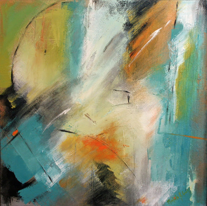 Spring Abstract 3 Oil on Canvas 24x24