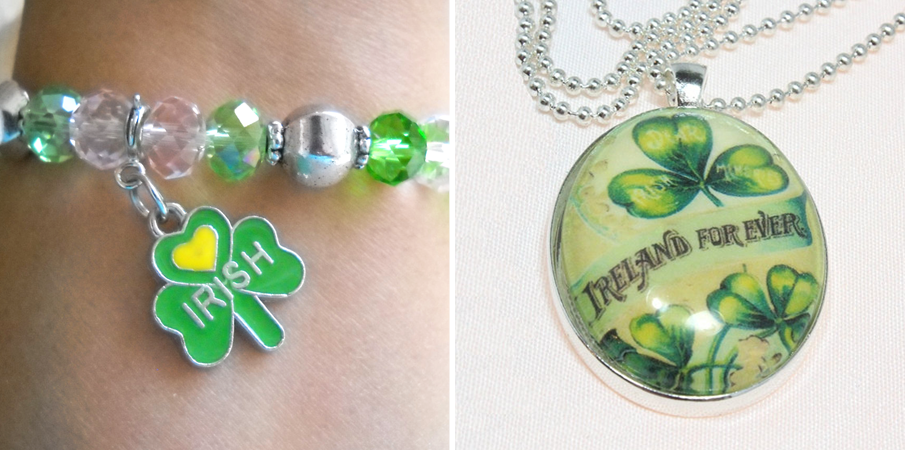 st patricks day jewelry projects