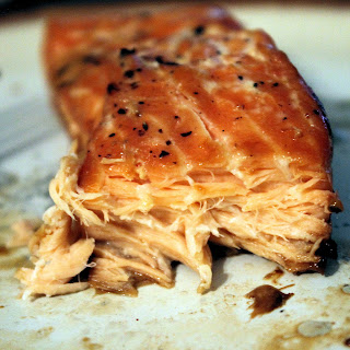 Maple Soy Glazed Salmon