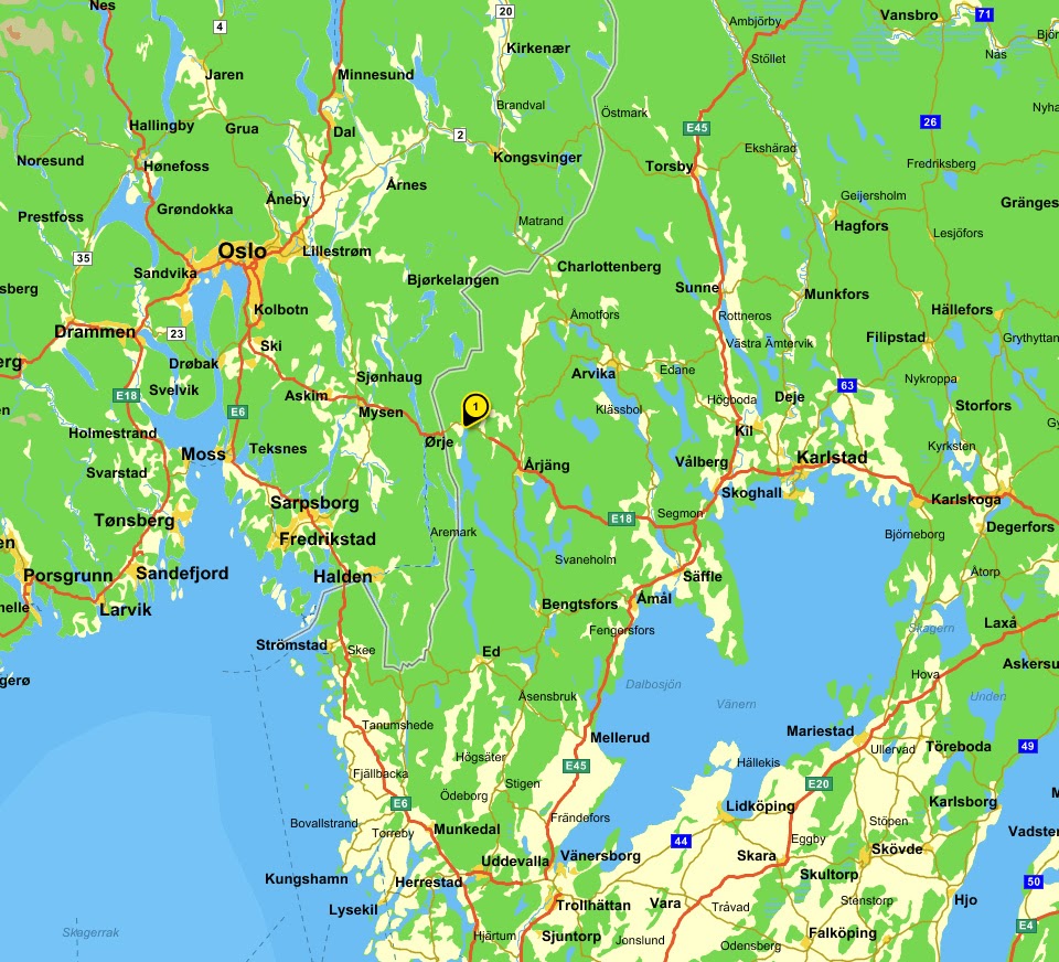 Norge Karta Eniro | Sverigekarta