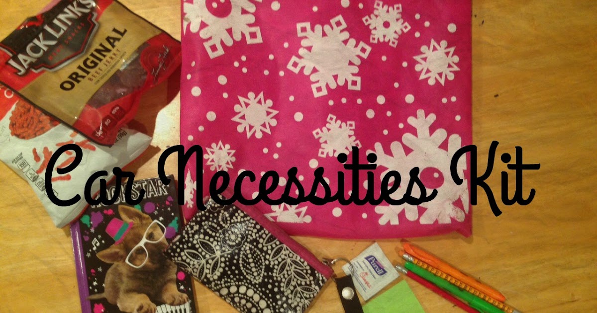 Sprinkles of Affinity Car Necessities Kit