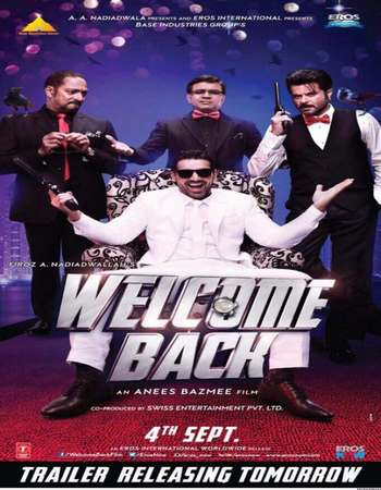 Welcome Back 2015 Full Hindi Movie BRRip Free Download