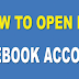 Open Account Facebook Login
