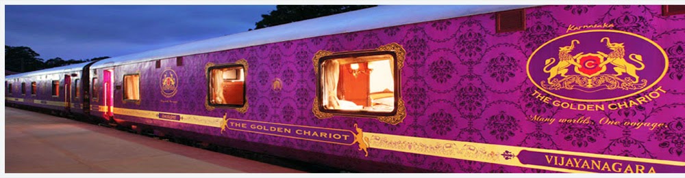 The Golden Chariot - Luxury train of south India