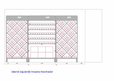 Trabajo en Forja - Botellero en Forja en Madrid - Diseño