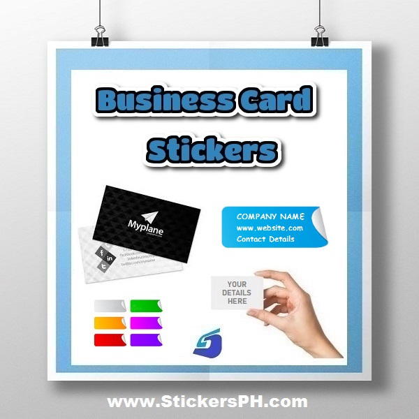 Custom Business Card Stickers