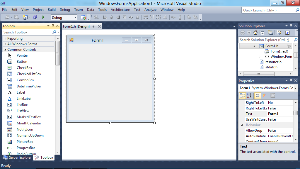 Dev-MicroSoft: Create Visual C++ CLR Windows Forms Application on ...