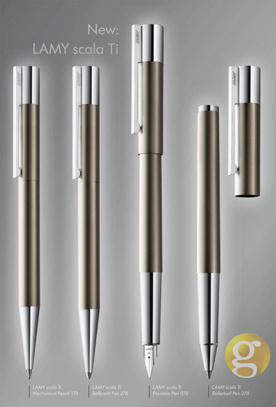 The Gold Standard New Lamy Scala Titanium on the Horizon