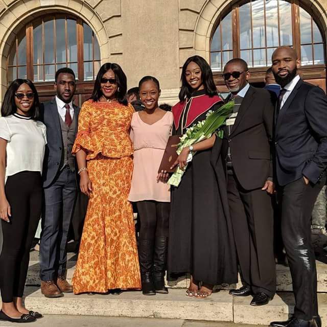 Photos: Beautiful 22-year-old Nigerian lady graduates with First Class Honours in Chemical Engineering from a Hungary university