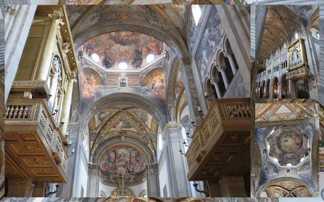 Modena to Parma - Parma Duomo interior