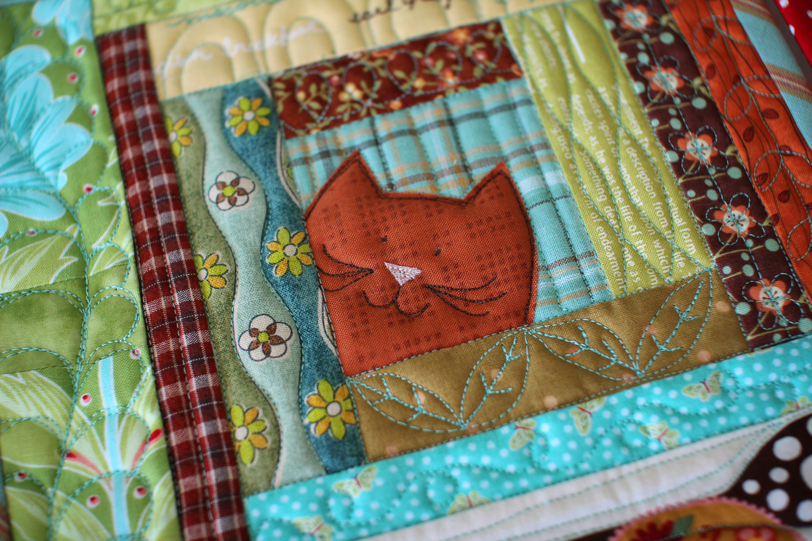 PatchworkPottery Kitty Potholders
