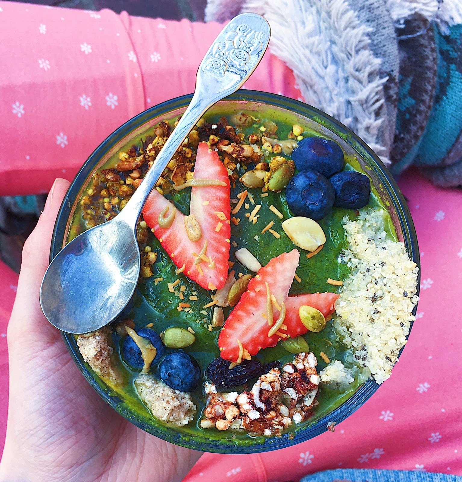 Bright Breakfast Buddha Bowl with Frontier Bites (Gluten Free, Vegan