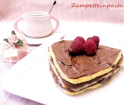 Pancakes allo yogurt - Ricetta San Valentino