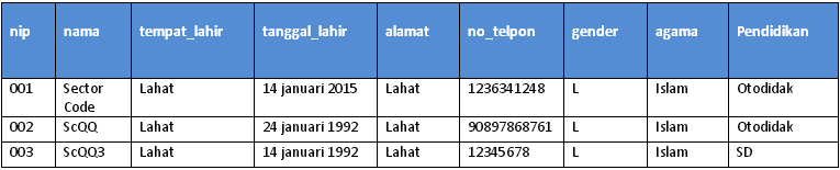 Sql SELECT, WHERE, INSERT, UPDATE, DELETE Statement - HTML